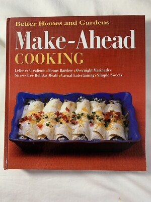 Better Homes and Gardens MAKE-AHEAD COOKING - 2001 First Edition-image
