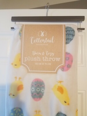 Cottontail Collection Warm And Cozy Plush Throw-image