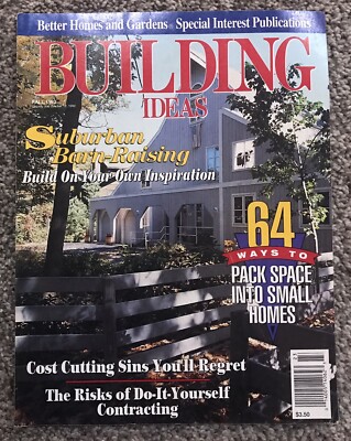 Vintage Fall 1992 Better Homes & Gardens Magazine Building Ideas-image