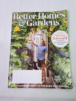 Better Homes and Gardens Magazine March 2018 Garden Issue Spring Forward-image