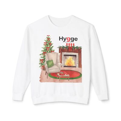 Hygge Christmas Crewneck Sweatshirt for Cozy Holiday Comfort-image