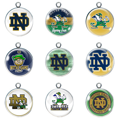 Notre Dame Glass Cabochon Charms-image
