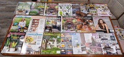 Home Decorating Magazines lot of 14 Southern Living Country Home BHG Victoria-image