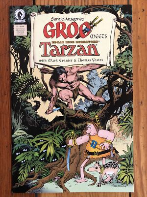 Sergio Aragones Groo meets Edgar Rice Burroughs Tarzan #1 Dark Horse 2021 NEW NM-image