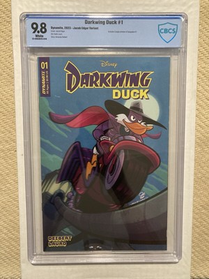 Darkwing Duck #1 CBCS 9.8 Jacob Edgar Variant E Disney Dynamite 2023-image