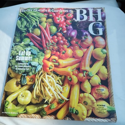 Better Homes Gardens Magazine July 2024 Eat Up Summer Vegetables Farmers Market-image