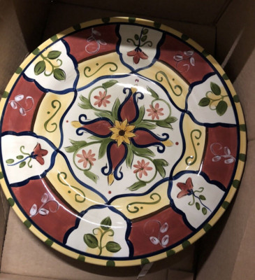 Pier 1 Vallarta Dinner Chop Charger Platter Plate 13