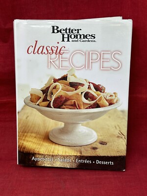 Classic Recipes from Better Homes & Gardens 2005 Hardcover Dust Jacket Cookbook-image