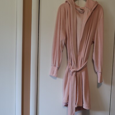 Got It Love It GILI Womens Plush Lounger Hoodie Soft Cozy Bathrobe M/L NWT-image