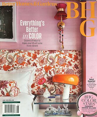 BRAND NEW Better Homes & Gardens Magazine June 2025 Everything's Better in Color-image