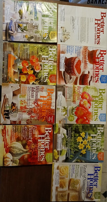 better homes and gardens magazine 2008 Set Of 9-image