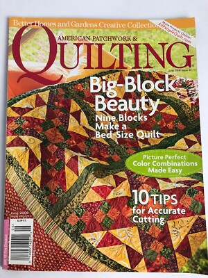 Better Homes & Gardens American Patchwork & Quilting Issue 92 June 2008-image