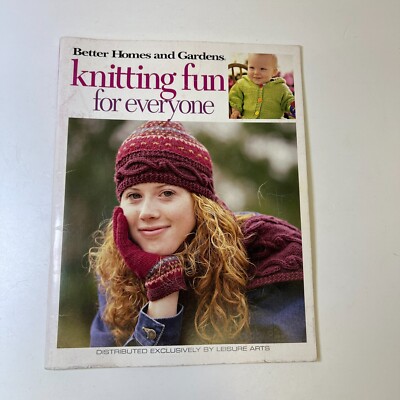 Better Homes and Gardens Knitting Fun for Everyone by Better Homes and Gardens-image