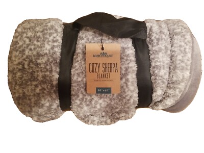 Northeast Outfitters Cozy Sherpa Blanket 50