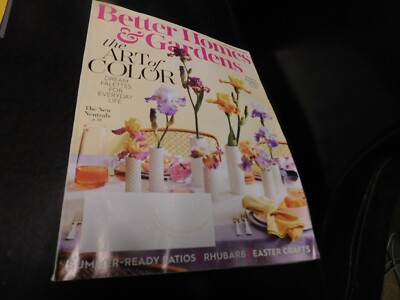 Better Homes & Gardens Magazine  April 2019-image