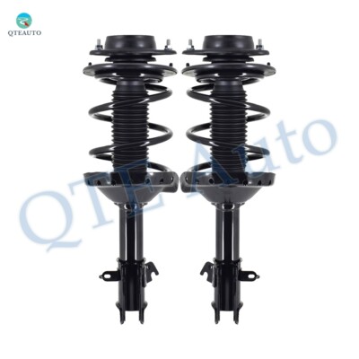 Pair 2 Front L-R Quick Complete Strut-Coil Spring For 2012-2016 Subaru Impreza-image