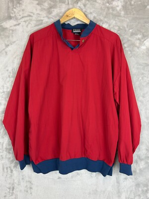 Etonic Gore Vintage Windstopper Golf Pullover Windshirt Jacket Men's Large-image