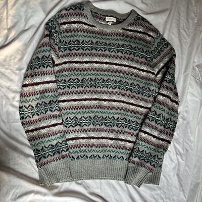 Patterned Sweater Cozy cottage Core Perfect For Fall/ Winter Oversized Look-image