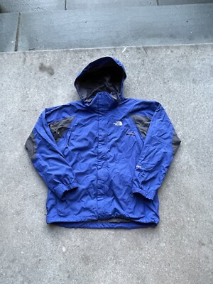 vintage the north face hyvent jacket men large blue great condition gorpcore-image