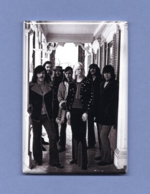 EDGAR WINTER GROUP WITH RICK DERRINGER *2X3 FRIDGE MAGNET* ROCK N ROLL BAND SOUL-image