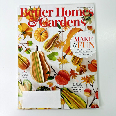 Better Homes & Gardens Magazine October 2021 Make it Fun Issue Food Lifestyle-image