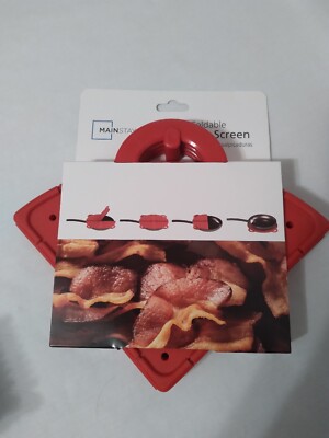 Mainstays Foldable Splatter Screen Silicone-image