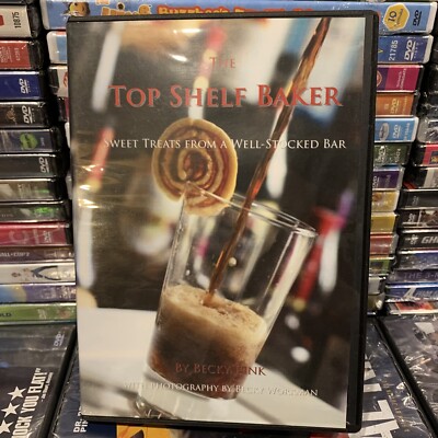 Top Shelf Baker DVD Baking with Booze Delicious Cozy Comfort Food Cooking-image