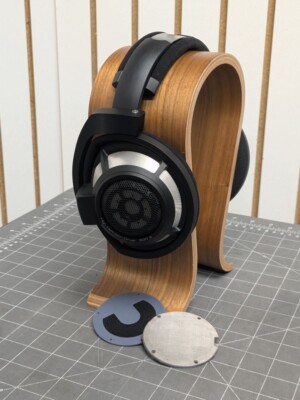 HD800S Tuning Kit pair - Fix the 6khz peak! (Stainless mesh 3D printed filters)-image