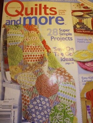 Better Homes and Gardens Quilts and More Magazine Summer 2008 K5-image