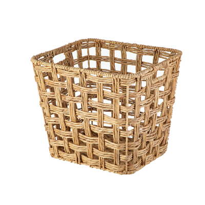 Better Homes & Gardens Extra Large Hyacinth Twist Storage Basket with Handles-image