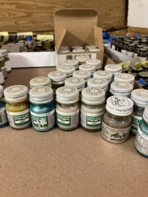 POLLY SCALE paint METAL & RR over 25 colors brand NEW  1/2 oz sold individually-image