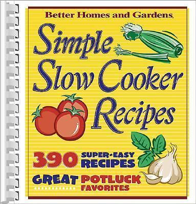 Simple Slow Cooker Recipes (Better Homes & Gardens Cooking)-image