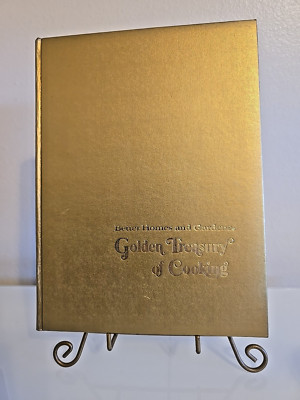 Better Homes and Gardens Golden Treasury of Cooking Cookbook 1973 Hardback VTG-image