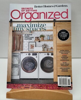Better Homes & Gardens Secrets of Getting Organized Early Spring 2021-image
