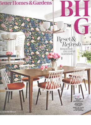 BETTER HOMES & GARDENS MAGAZINE  JAN/FEB 2025 Reset & Refresh Houseplants Closet-image