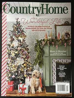 Country Home Magazine Winter 2024 It's A Wonderful Life More Is Merrier-image