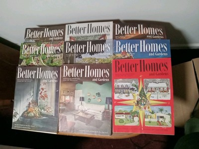 Lot Of 9 Better Homes And Gardens  1949  Jan June Nov March Aug Oct May Sep Dec-image