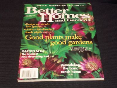 1999 APRIL BETTER HOMES & GARDENS MAGAZINE - GOOD PLANTS GOOD GARDENS - E 2651-image