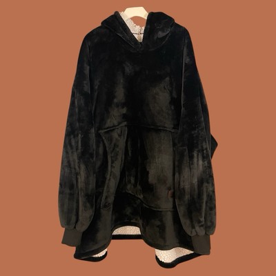 Catalonia Oversized Wearable Blanket Hoodie Sweatshirt, Comfortable Sherpa-image