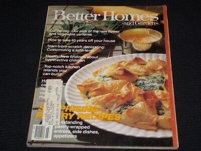 1983 MARCH BETTER HOMES & GARDENS MAGAZINE - PARTY RECIPES COVER - L 17956-image