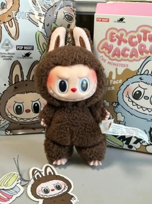 AUTHENTIC POP MART LABUBU The Monsters Exciting Macaron Pendant Plush Sealed Bag-image