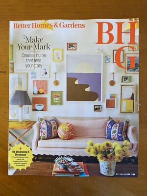 Better Homes & Gardens Magazine May 2024 Make Your Mark - Free Shipping!!!-image