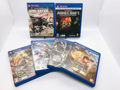 PS Vita Popular Video Games Software Used Japanese Version-image