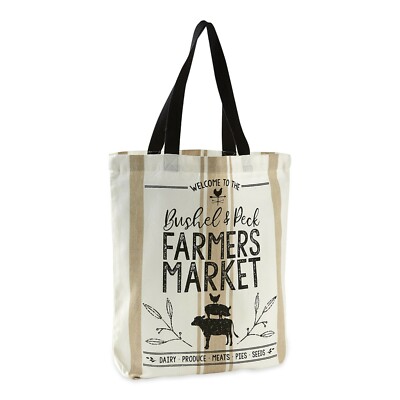 Design Imports Market Tote, Bushel & Peck (751476)-image