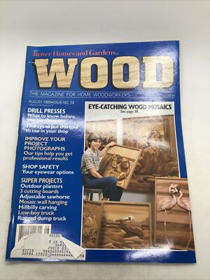 Better Homes and Gardens Wood August 1988-image