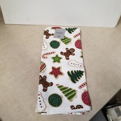 Design Imports Holiday Cookies Dish Towels 18