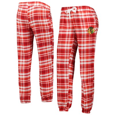 Women's Concepts Sport Red Chicago Blackhawks Mainstay Flannel Pants-image