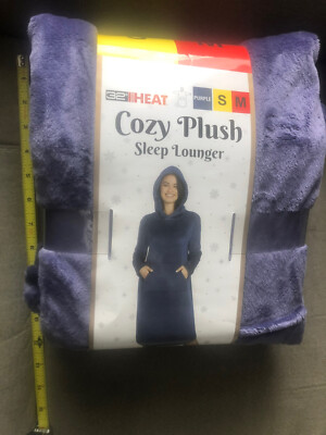 32 Degrees Heat Women's Hooded Cozy Plush Sleep Lounger Hoodie - Sm/Med Heron-image