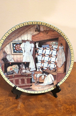 Cozy Country Corners Plate 4th Limited Edition Collector's 