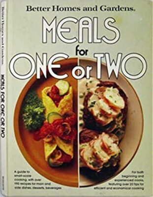 Better Homes and Gardens Meals for One or Two Hardcover No Author-image